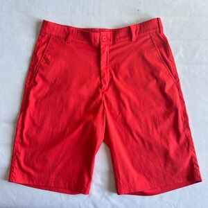 Red Nike Golf Shorts